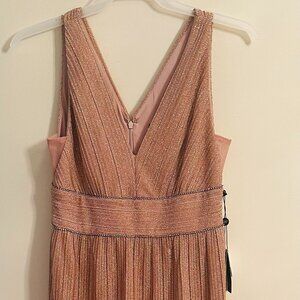 Peachy Sequin Gown